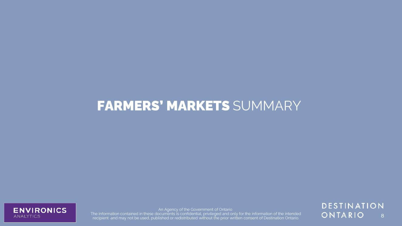 Farmers Summary