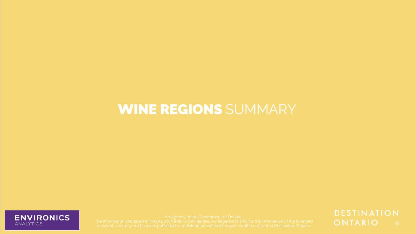 Wine Regions Summary