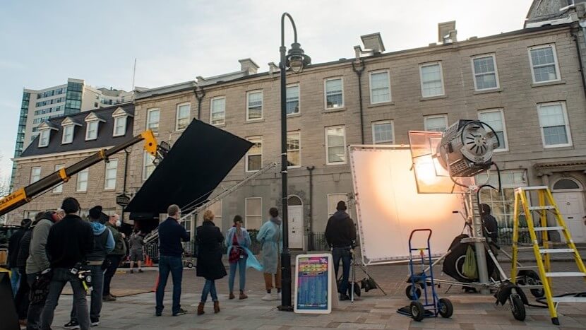 filming